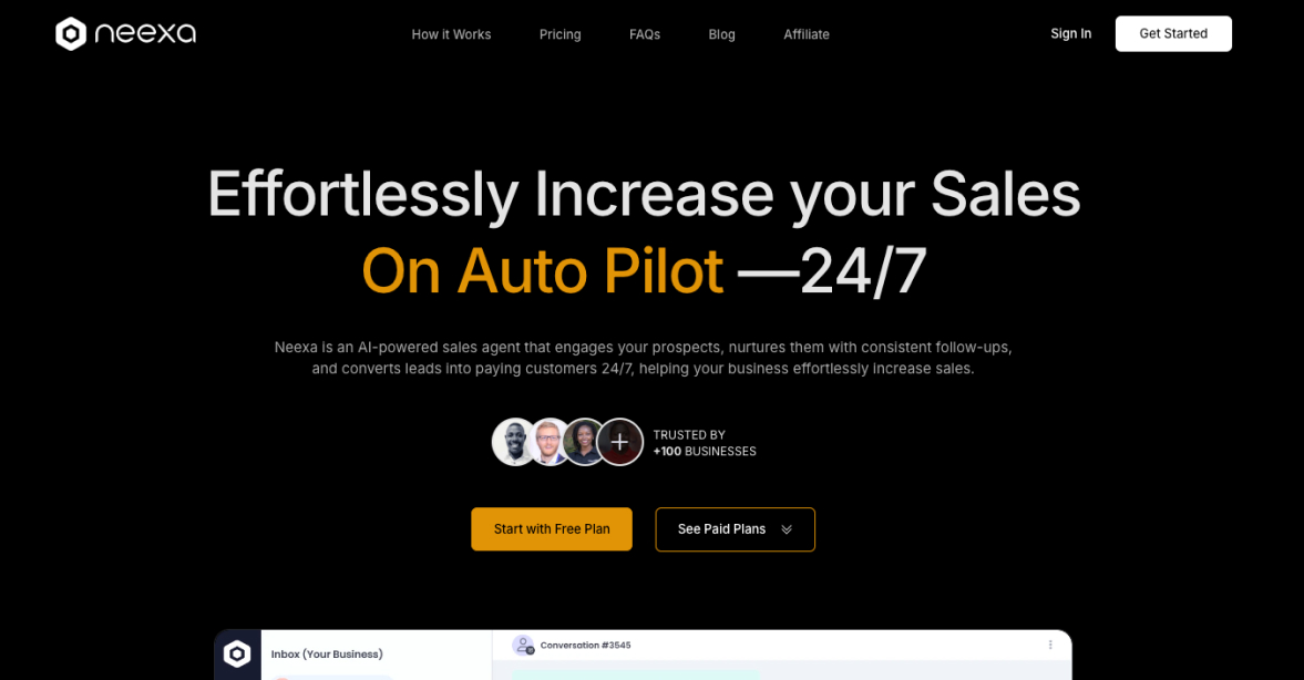 Neexa - The AI Sales Agent logo